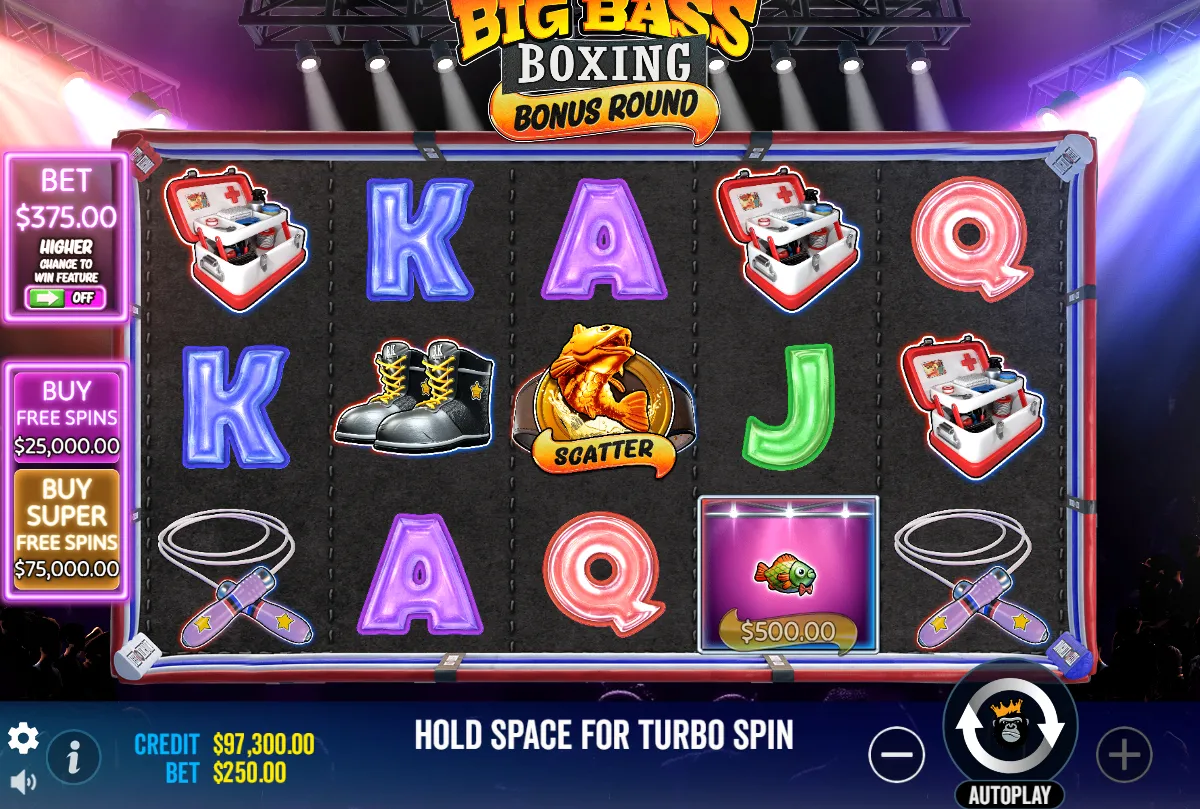 Big Bass Boxing Bonus Round