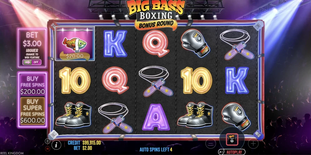 Big Bass Boxing Bonus Round