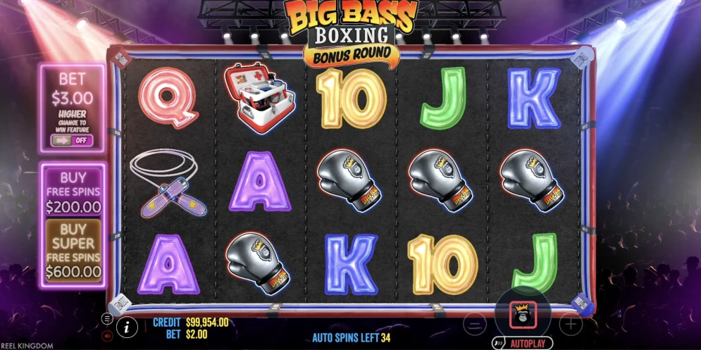 Big Bass Boxing Bonus Round Slot