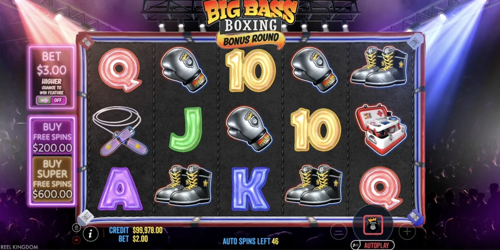 Big Bass Boxing Bonus Round Slot