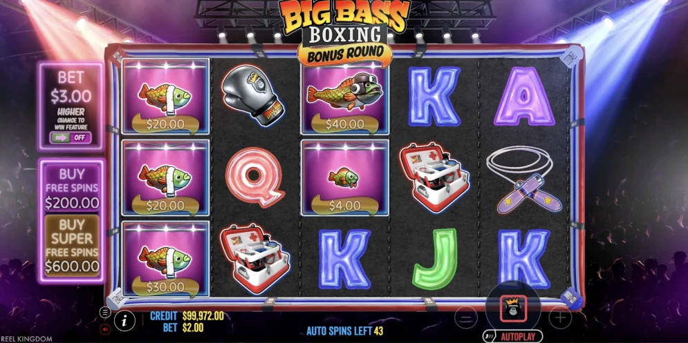 Big Bass Boxing Bonus Round
