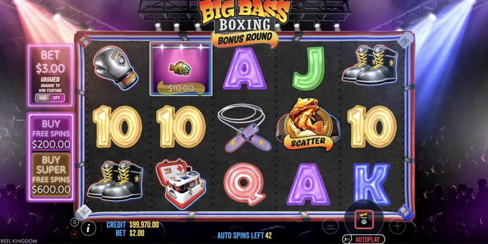 Big Bass Boxing Bonus Round demo