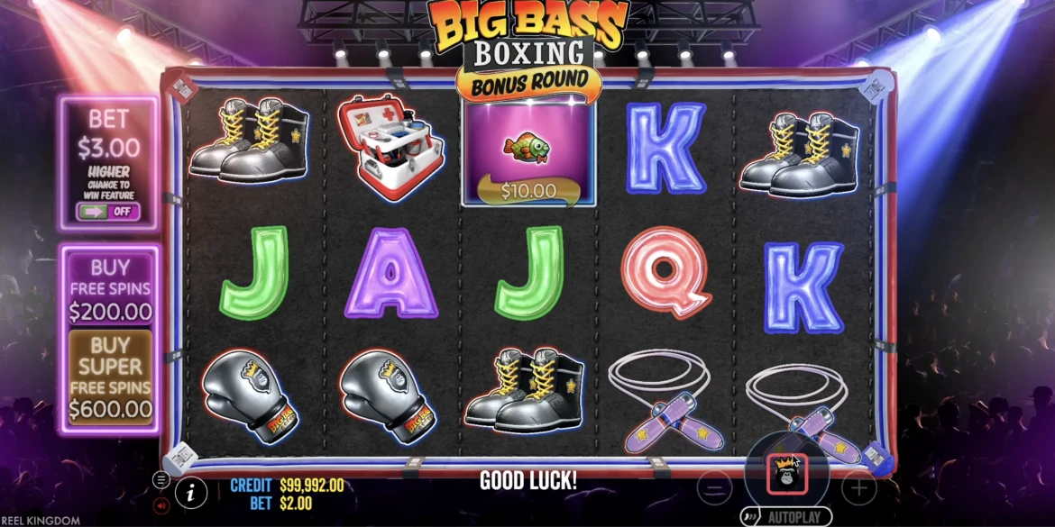 Big Bass Boxing Bonus Round